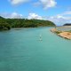 31- Le chenal naturel entre les deux iles de Huahine 
